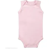Dirkje Basic romper mouwloos roze maat 74/80
