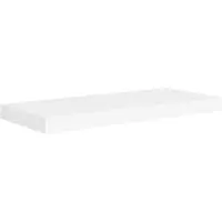 vidaXL Wandschap zwevend 60x23,5x3,8 cm MDF wit