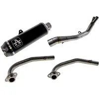 Arrow Indy Race Dark T-max 560 2021 Titanium Gehomologeerd Compleet Uitlaatsysteem