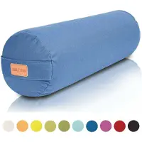 Gorilla Sports Yoga Bolster Donker blauw