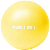 Gorilla Sports Mini Pilates Bal 28 cm Geel