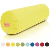 Gorilla Sports Yoga Bolster Geel