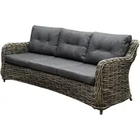 AVH-Collectie Barakaldo premium 3-zitsbank grijs