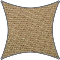 Coolaroo schaduwdoek Vierkant 3x3m Zand