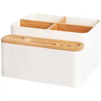 LYVION make-up organizer / Bureau organizer - Kunststof en hout
