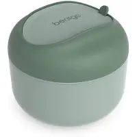 Bentgo Bowl Khaki Green- Groen - Salade Lunchbox - Yoghurt - Vork En Lepel