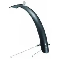 Sunnywhe Voorspatbord 28" kunststof 45 mm - mat zwart