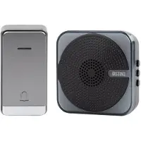 DistinQ Draadloze Deurbel - 1 plug & play speaker - LED verlichting voor visuele ondersteuning