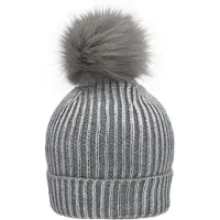Myrtle beach Vrouwen/dames Metalen Beanie (Zilver/lichtgrijs)