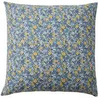 Nordal Castor kussenhoes blauw gekleurde bloemenprint 60x60cm