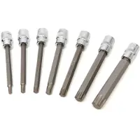 StahlKaiser 7 Delige 3/8? Lange Doppenset TORX T25-T60