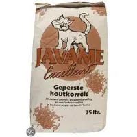 JAVAME Excellent Houtkorrel Kattenbakvulling - 25 l