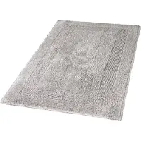 Kleine wolke Arizona badmat 80x140x1,6 cm, zilvergrijs