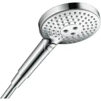 Axor Handdouche 120 3jet, DN 15, EcoSmart-versie, 9 l/min, chroom. EcoSmart-versie, 9 l/min, chroom