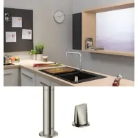 Hansgrohe Keukenkranen, Metris Select M71 2-gats ééngreeps keukenmengkraan 200 (chroom)