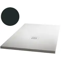 Royal plaza Kolor Joya douchevloer 90x90cm mat zwart