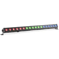 Beamz LCB183 DMX LED bar met 18x 3W RGB LED's in 3 secties