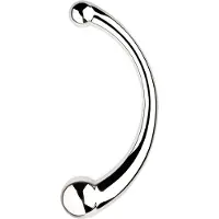 NJOY Pure Wand - anale haakdildo (zilver)