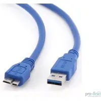 Natec Natec- NKA-0638-Genesis- 1.8m -USB 3.0 A- micro USB B 1.8m -USB A Micro-USB B Mannelijk Mannelijk Blauw- USB-kabel