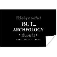 PosterMonkey Poster Quote - Archeologie - Student - 30x20 cm