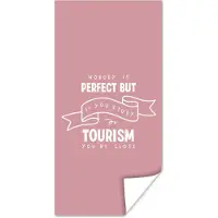 PosterMonkey Poster Toerisme - Quotes - Studenten - Studie - 80x160 cm