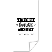PosterMonkey Poster Onderwijs - Uni - Architect - Studenten - Quotes - 40x80 cm