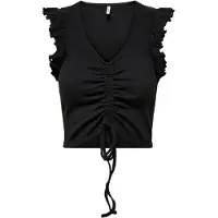 ONLY - ONLLAILA LIFE S/L RUCHING TOP JRS - Dames - Blouses