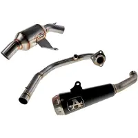 Arrow Pro Race Dark Duke 125 21 71936prn+71764mi Gehomologeerd Compleet Uitlaatsysteem