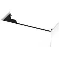 Ink Onderkast 120x45cm - Push To Open - 1 Lade - Hoogglans Wit - Badkamermeubels, Wastafelonderkasten - 8718835074562