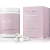 Swedish Nutra Zweeds collageen, puur gehydrolyseerd collageenpoeder uit de zee, 300 gram