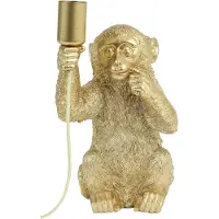 Light & Living Tafellamp aapje Monkey goud