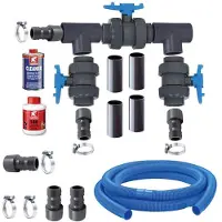 Aquaforte Warmtepomp PVC aansluitset Luxe