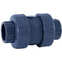 Cepex 09017 Pvc-u Ø75 Check Valves Spring Series Epdm O-rings Solvent Socket Zilver