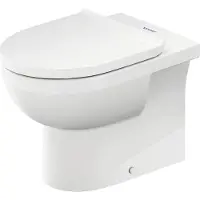 Duravit Staand closet no.1 diepspoel rimless back-to-wall 36.5x57x40 cm hoogglans wit
