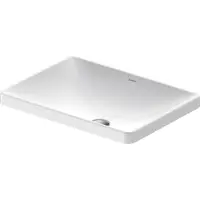 Duravit Wastafel D-Neo Inbouw Zonder Kraangat 60 cm Hoogglans Wit