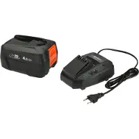 Gardena P4A QC 18V 4,0 Ah accu + oplader