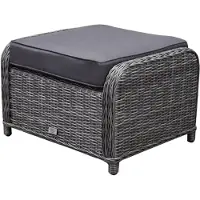 AVH-Collectie Toscane XL voetenbank 72x58xH46 cm antraciet