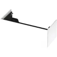 Ink Onderkast 100x45cm - Push To Open - 1 Lade - Hoogglans Wit - Badkamermeubels, Wastafelonderkasten - 8718835074395