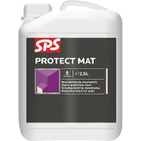 SPS Protect Mat Muurvernis - Kleurloos - 2,5L
