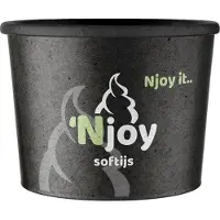 NJOY | Sundae | beker | bio | 50x 225ml