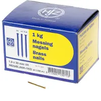 Hoenderdaal Draadnagel Messing Vk 1.8X30 | 1 kg - 8002.20.00510