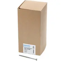 Hoenderdaal Spaanplaatschroef Rvs-A2 Platkop deeldraad Torx TX25 5.0X80/50 | 200 stuks - 0206.30.42401
