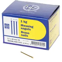 Hoenderdaal Draadnagel Messing Vk 2.1X40 | 1 kg - 8002.20.00710