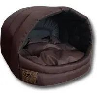Viking Choice Hondenmand XS - kleine hond - box - hondemand - 39 x 40 x 34 cm - bruin - hondenbed - hondebed