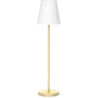 New Garden Lola Slim 180 LED vloerlamp, messing