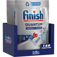 Finish Quantum Infinity Shine Vaatwastabletten - 166 Capsules