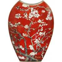 Goebel - Vincent van Gogh | Vaas Amandelboom rood 45 | Artis Orbis - porselein - 45cm - Limited Edition - met echt goud