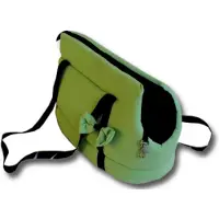 Viking Choice Hondendraagtas - kleine honden - honden transporttas - groen - 36x19x23 cm - stijlvol - schoudertas