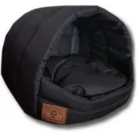 Viking Choice Hondenmand XS - kleine hond - box - hondemand - 39 x 40 x 34 cm - zwart - hondenbed - hondebed