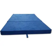 Viking Choice Logeermatras - camping matras - reismatras - opvouwbaar matras - 80 x 200 x 10 - blauw